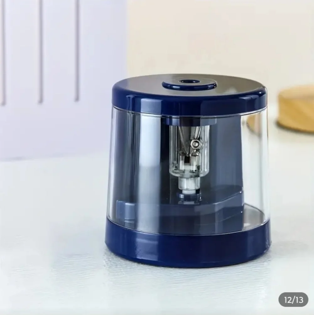 Professional Blue Electric Pencil Sharpener